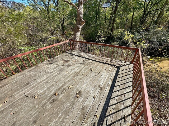 view of deck