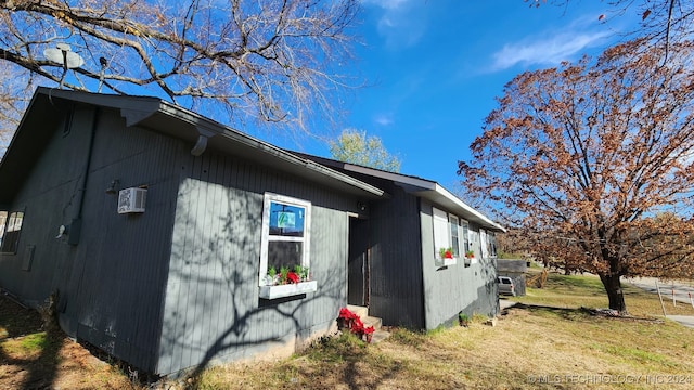 400 Tulsa Ave, Spavinaw, OK 74366 - view of home's exterior with a lawn