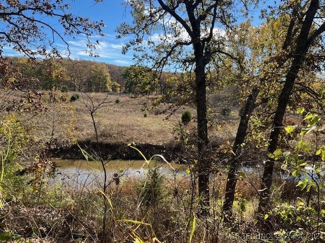 view of nature with a water view