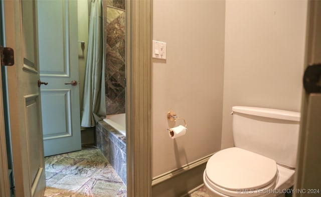 bathroom with toilet