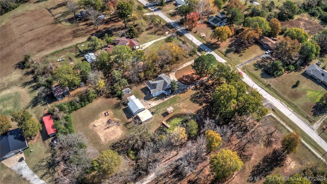 15705 Old Morris Hwy, Okmulgee, OK 74447 - aerial view of property's location