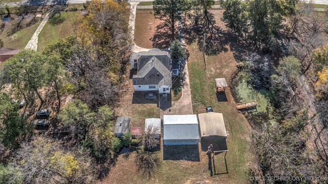 15705 Old Morris Hwy, Okmulgee, OK 74447 - view from above of property