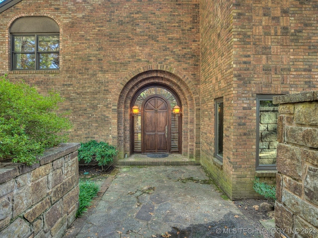 view of entrance to property