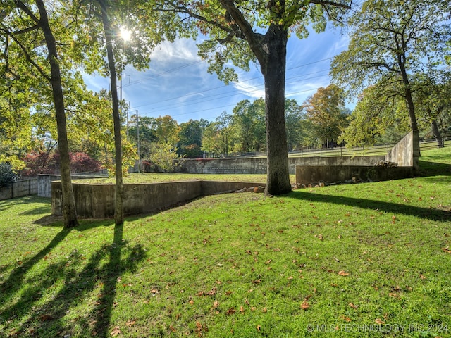 view of yard