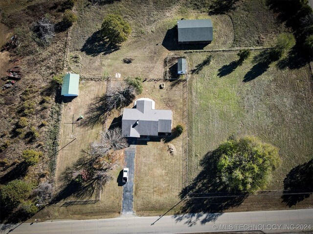 815 S Oak Grove Rd, Cushing, OK 74023 - aerial overview of property's location