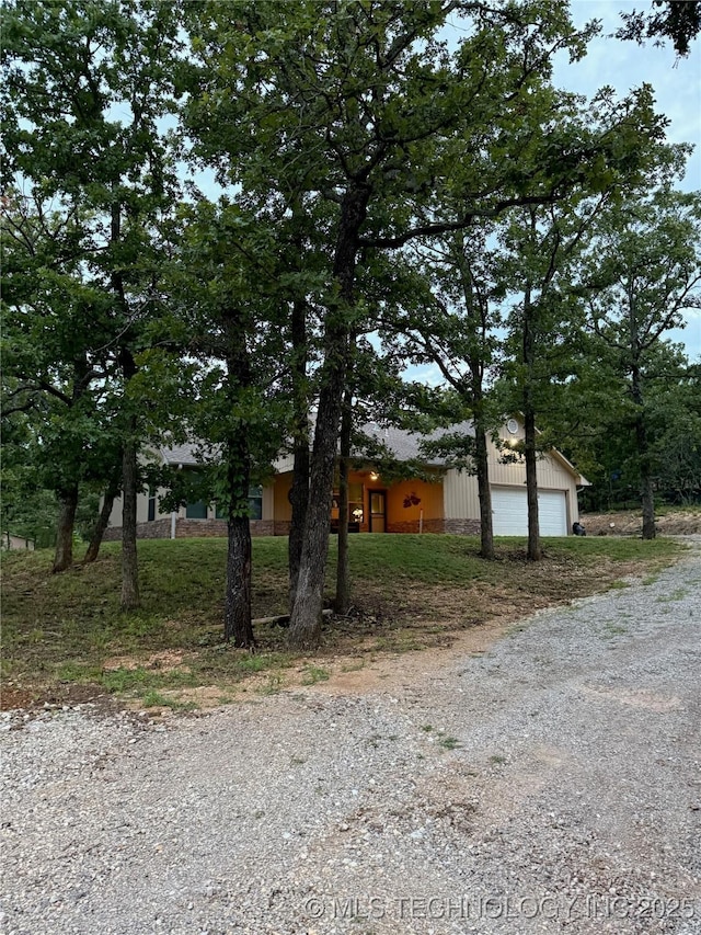 2516 Elm, Sulphur, OK 73086 - view of front of home with gravel driveway