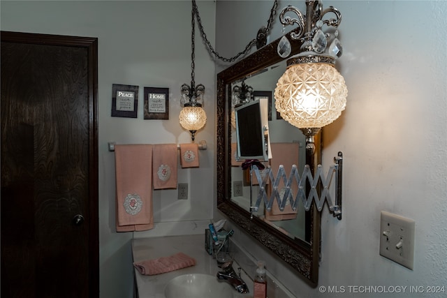 bathroom with sink