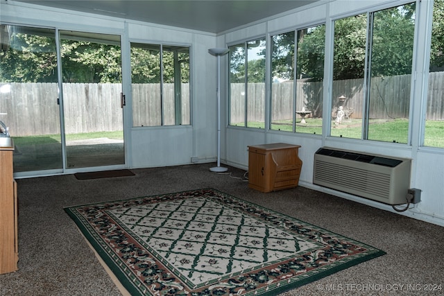 sunroom with a healthy amount of sunlight