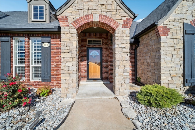 view of property entrance