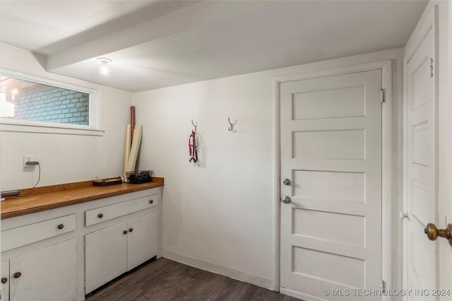 3920 S Utica Ave, Tulsa, OK 74105 - interior space with dark wood-type flooring