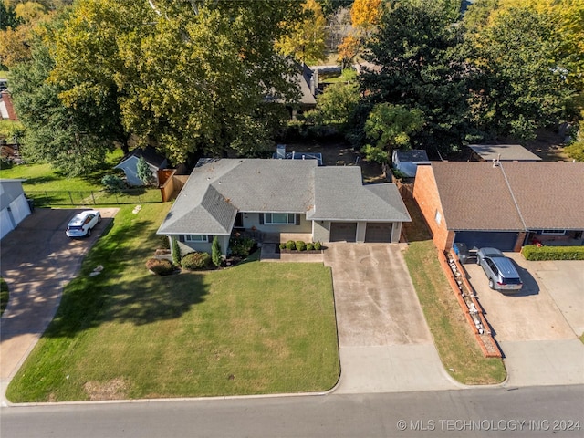 3920 S Utica Ave, Tulsa, OK 74105 - aerial view of property and surrounding area