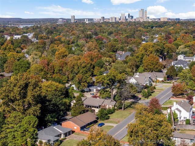 3920 S Utica Ave, Tulsa, OK 74105 - drone / aerial view