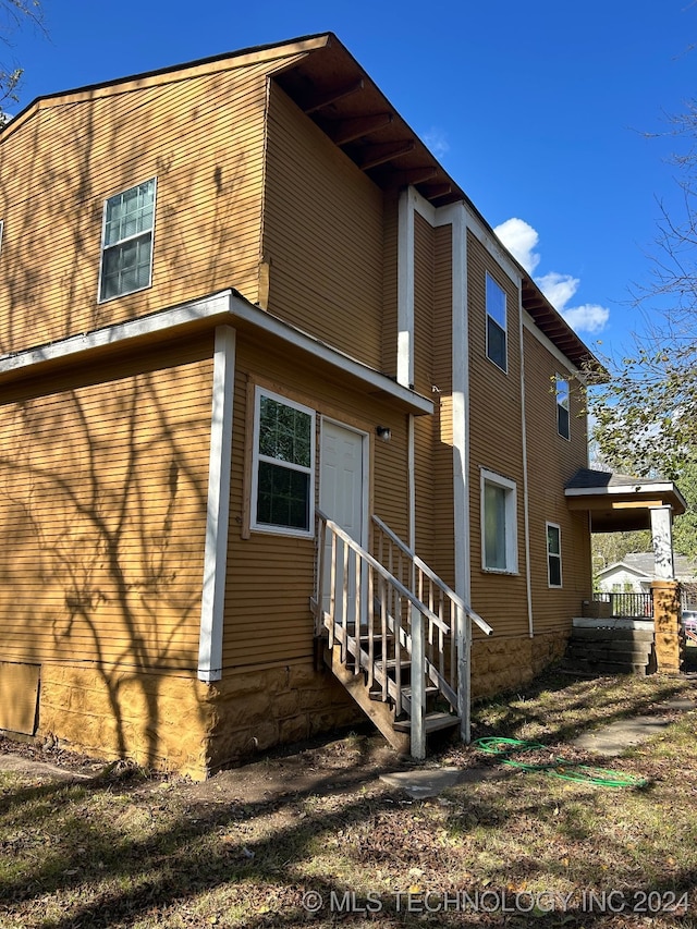 view of back of house