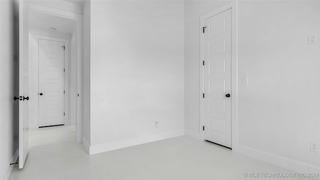 view of empty room