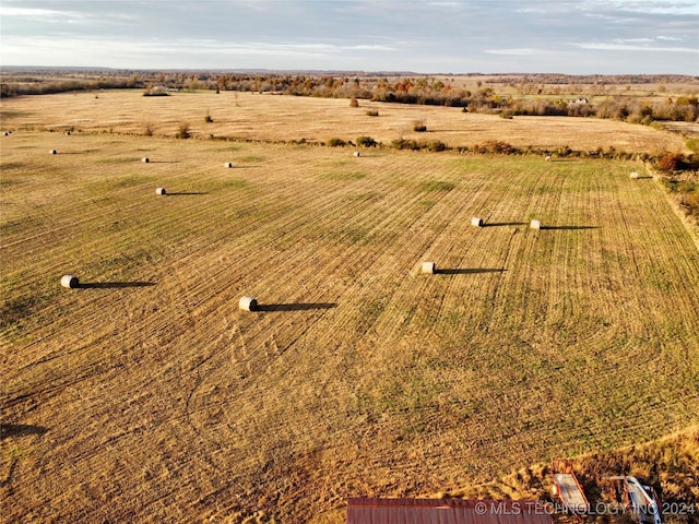 3998 E 173rd St S, Warner, OK 74469 - drone / aerial view featuring a rural view