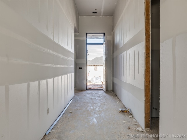 view of hallway