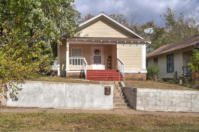 view of bungalow