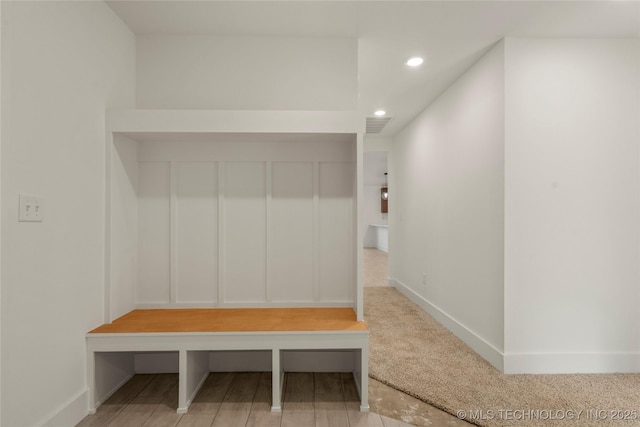 view of mudroom