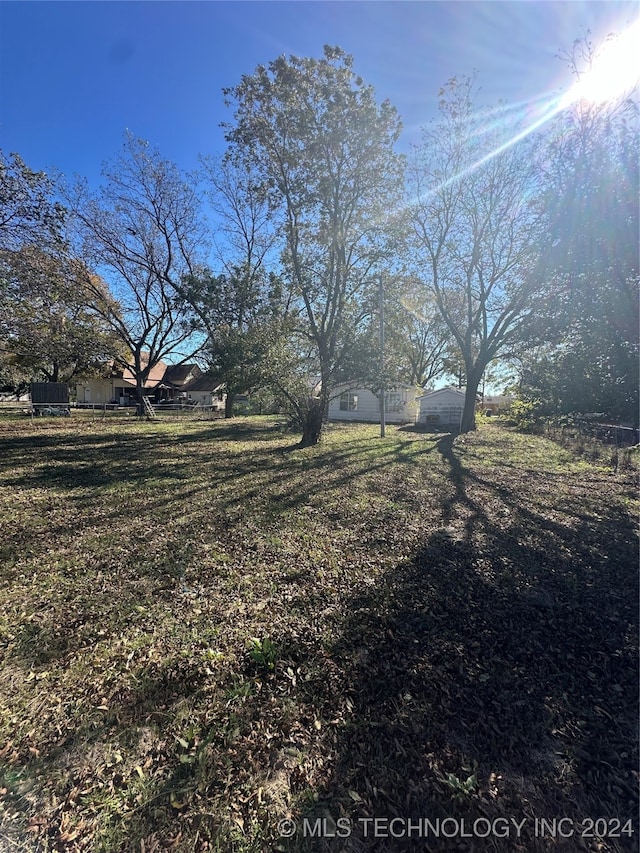 view of yard