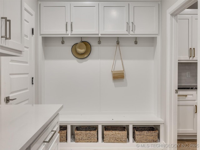 view of mudroom