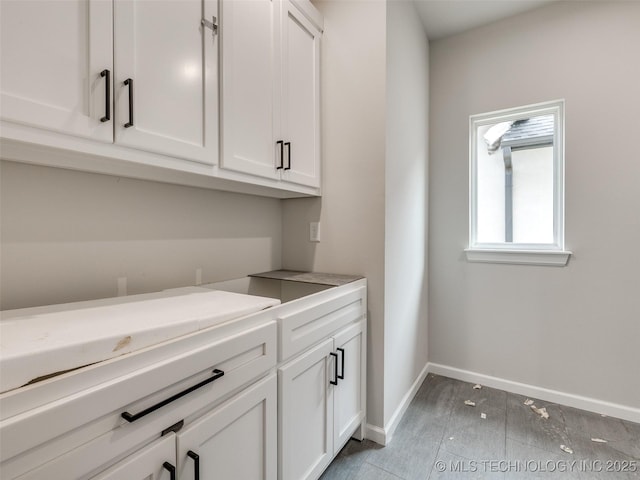 view of laundry area