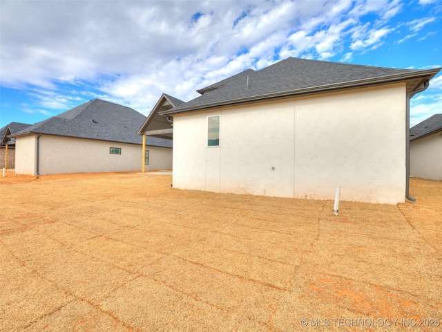 view of rear view of house