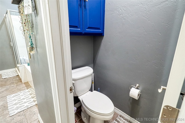 bathroom with toilet