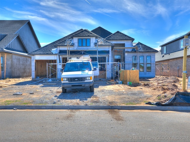 view of property under construction