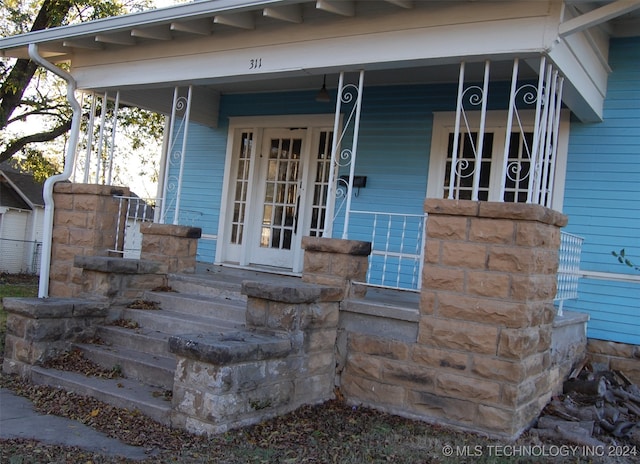 view of property entrance