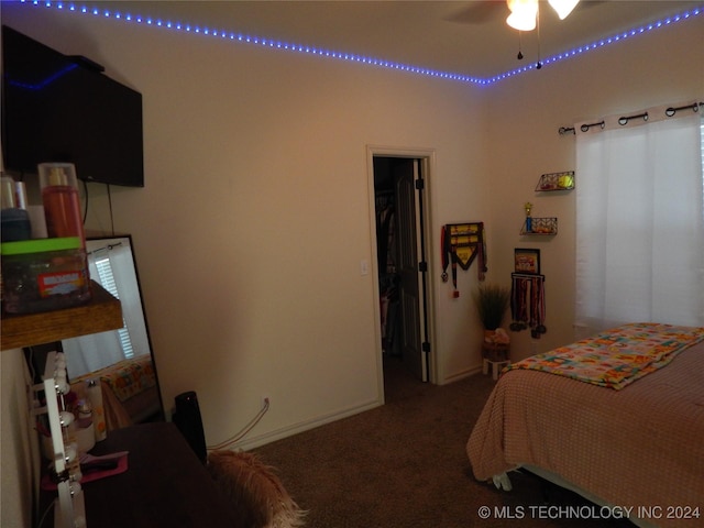 2270 E 154th St, Skiatook, OK 74070 - bedroom featuring carpet flooring and baseboards