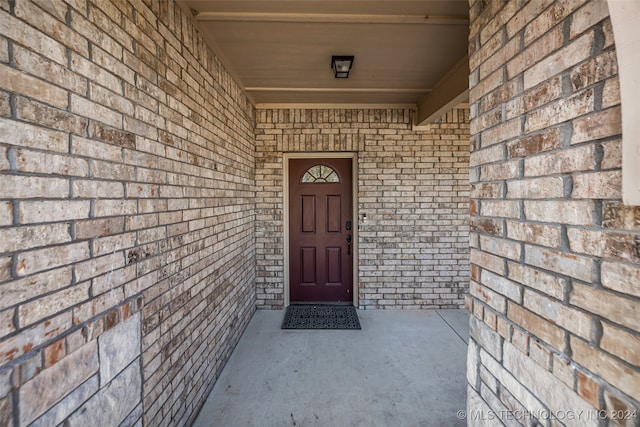 view of property entrance