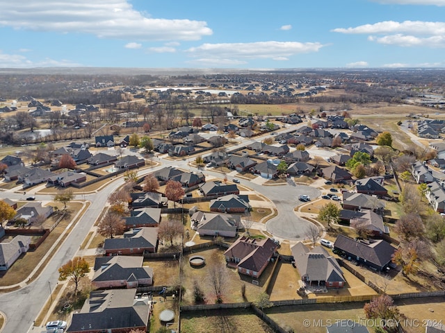 birds eye view of property featuring a residential view