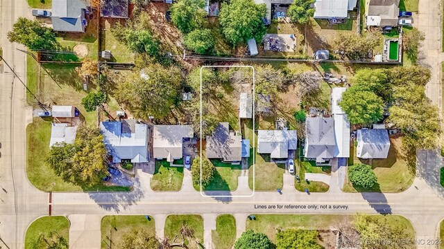 1306 E Comanche Ave, Mcalester, OK 74501 - aerial view of residential area