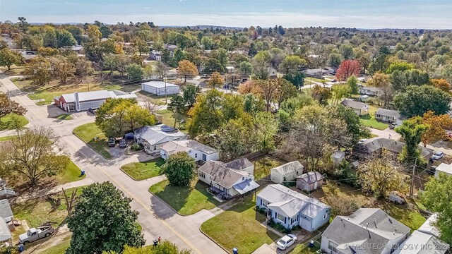 1306 E Comanche Ave, Mcalester, OK 74501 - aerial view of residential area