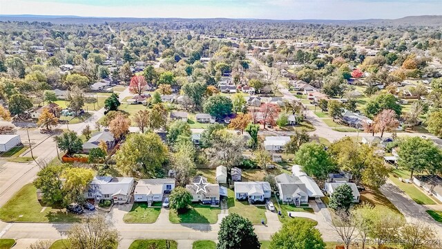 1306 E Comanche Ave, Mcalester, OK 74501 - aerial perspective of suburban area