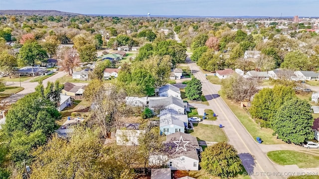 1306 E Comanche Ave, Mcalester, OK 74501 - aerial view of property's location featuring nearby suburban area