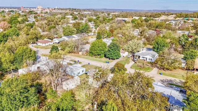 1306 E Comanche Ave, Mcalester, OK 74501 - aerial perspective of suburban area