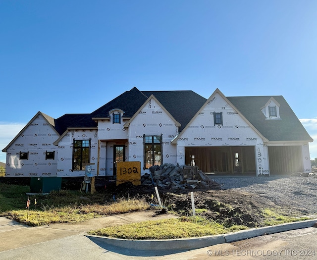 view of property in mid-construction