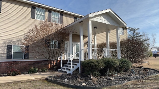 view of entrance to property