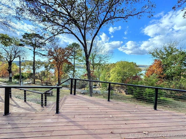 view of deck