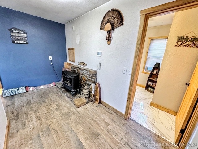 interior space featuring hardwood / wood-style flooring