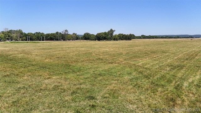 view of landscape with a rural view