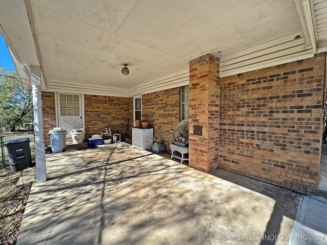 613 S Rodgers St, Vian, OK 74962 - view of covered porch