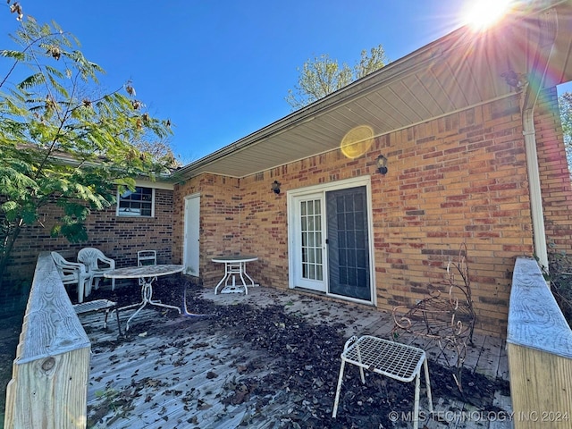 613 S Rodgers St, Vian, OK 74962 - view of patio