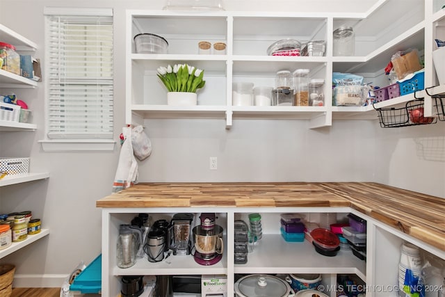 view of pantry