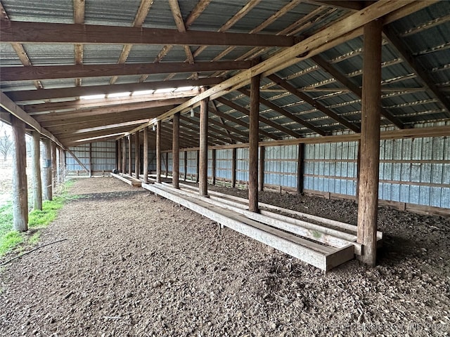 view of stable