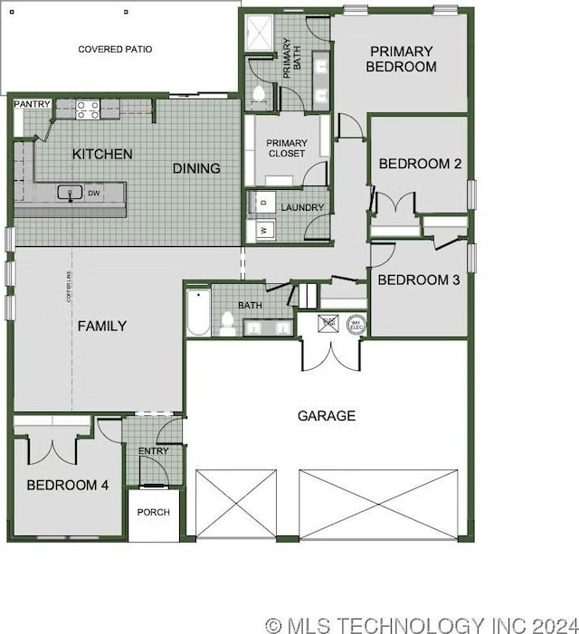 12938 S 20th Pl E, Jenks, OK 74037 - room layout