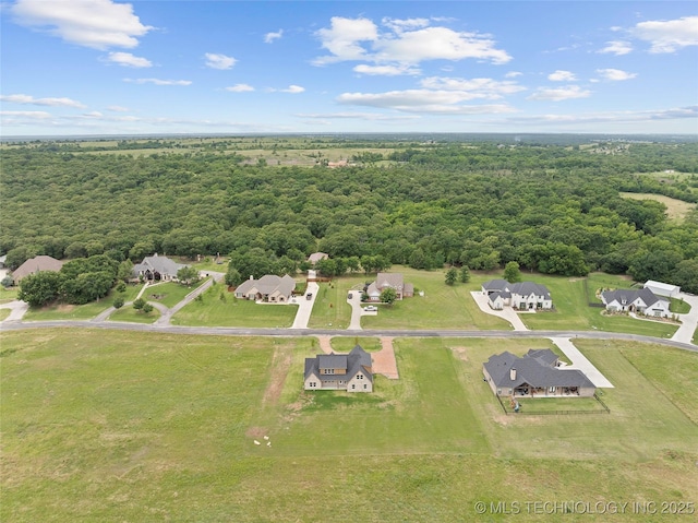 684 Chateau Bnd, Ardmore, OK 73401 - drone / aerial view of a forest