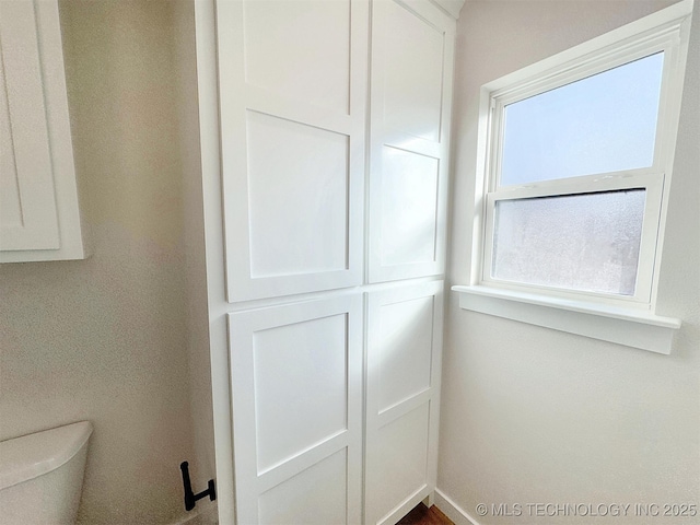 bathroom with toilet