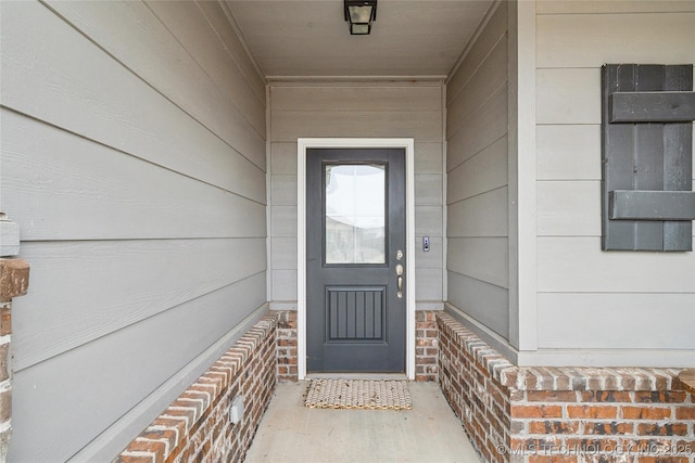 view of property entrance